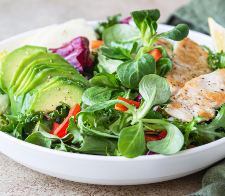 Salada De Frango Abacate E Molho C Trico Para Diab Ticos