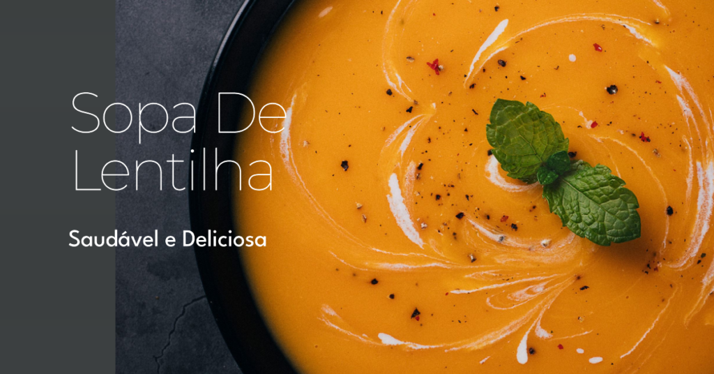 Sopa de Lentilha para Diabéticos. A Sopa de Lentilha para Diabéticos é uma receita reconfortante e nutritiva, ideal para o jantar. Combinando lentilha, cenouras, aipo, cebola e alho, esta sopa é cozida em um caldo de legumes sem sódio, temperada com tomilho e outros temperos. A sopa pode ser servida como está ou batida para uma textura mais cremosa. É uma excelente opção para quem busca uma refeição saborosa com baixo índice glicêmico, perfeita para pessoas com diabetes.