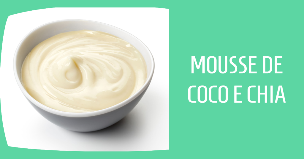 Mousse de Coco e Chia para Diabéticos. O Mousse de Coco e Chia é uma sobremesa deliciosa e muito saudável. As sementes de chia oferecem uma boa quantidade de fibras, o que ajuda no controle glicêmico, enquanto o leite de coco traz um sabor tropical delicioso e textura cremosa ao prato. Adoçado com xilitol ou eritritol, este mousse é uma opção de sobremesa ideal para diabéticos ou qualquer pessoa interessada em uma alimentação mais saudável. É uma forma doce e satisfatória de encerrar qualquer refeição sem sentir culpa.