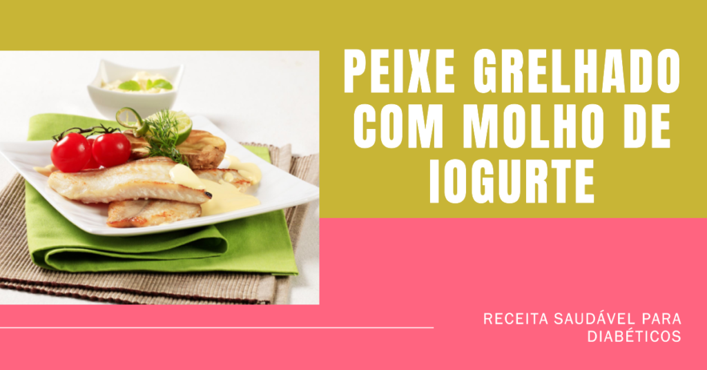 Peixe Grelhado com Molho de Iogurte para Diabéticos. O Peixe Grelhado com Molho de Iogurte é uma receita leve e saudável, ideal para diabéticos ou para quem está buscando uma alimentação equilibrada. O peixe fornece uma excelente quantidade de proteínas e omega-3, enquanto o molho de iogurte acrescenta cremosidade e sabor sem a adição de açúcares. Este prato é fácil de preparar e é uma excelente opção para qualquer refeição.